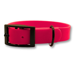 PafDog® Voděodolný gumový obojek pro psy RŮŽOVÝ - šířka 2cm PAF-554