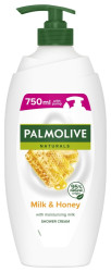 PALMOLIVE Naturals Milk & Honey Sprchový gel pro ženy pumpa 750 ml