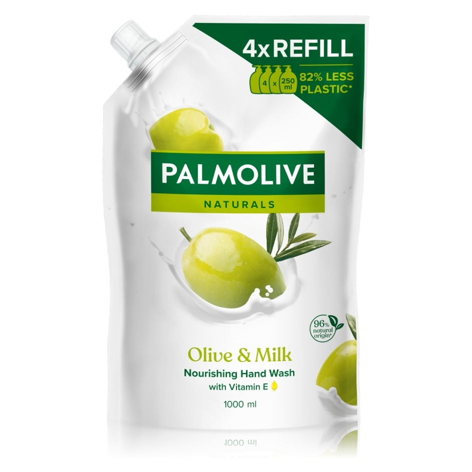 PALMOLIVE Naturals Olive & Milk  tekuté mýdlo náhradné náplň 1000 ml