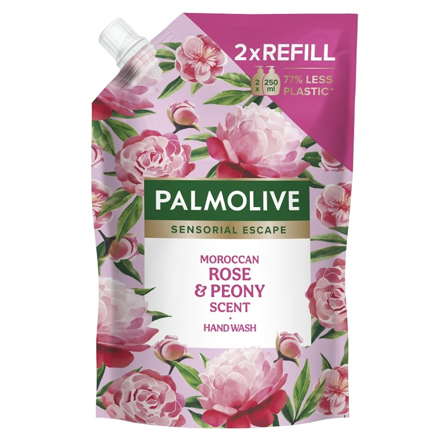 PALMOLIVE Sensorial Escape Tekuté mýdlo Moroccan Rose & Peony 500 ml