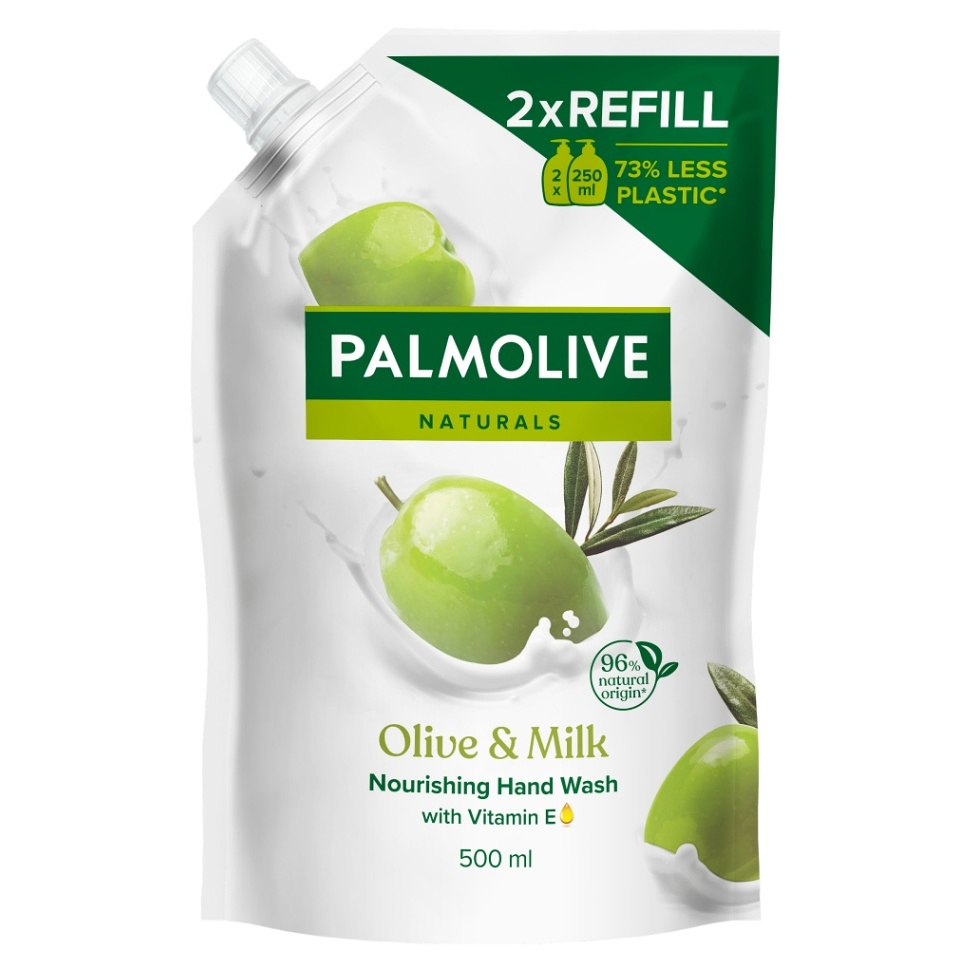 PALMOLIVE Tekuté mýdlo náhradní náplň Olive& Milk  500 ml