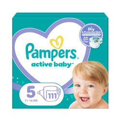 Pampers Active Baby vel. 5 11-16 kg dětské pleny 111 ks
