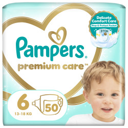 PAMPERS Dětské plenky velikost 6, 50 ks