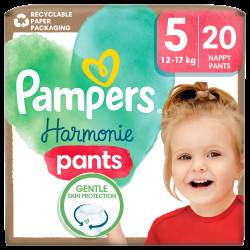 PAMPERS Pants Harmonie vel.5 Plenkové Kalhotky 20 ks