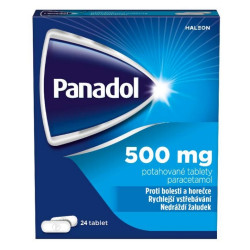 PANADOL 500mg 24 potahovaných tablet III