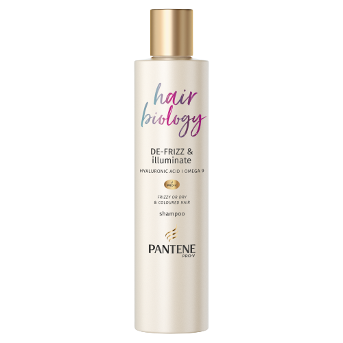 PANTENE Hair Biology De-frizz & Illuminate Šampon 250 ml