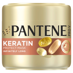 PANTENE Pro-V Infinite Lengths Keratin Protect maska pro dlouhé slabé vlasy 300 ml