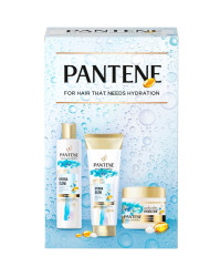 Pantene Pro-V Xmass sada Miracles Hydra Glow šampon, maska a kondicionér 3 ks