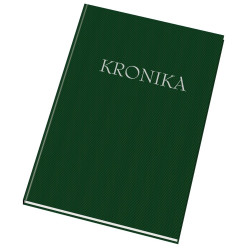 Papírny Brno Kronika A4, zelená, 192 listů