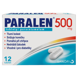 PARALEN 500 mg 12 tablet