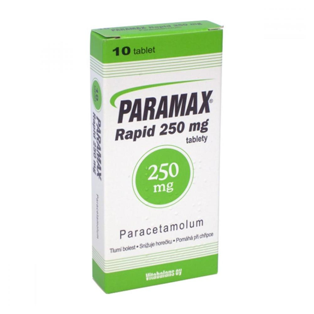 PARAMAX Rapid 250 mg 10 tablet