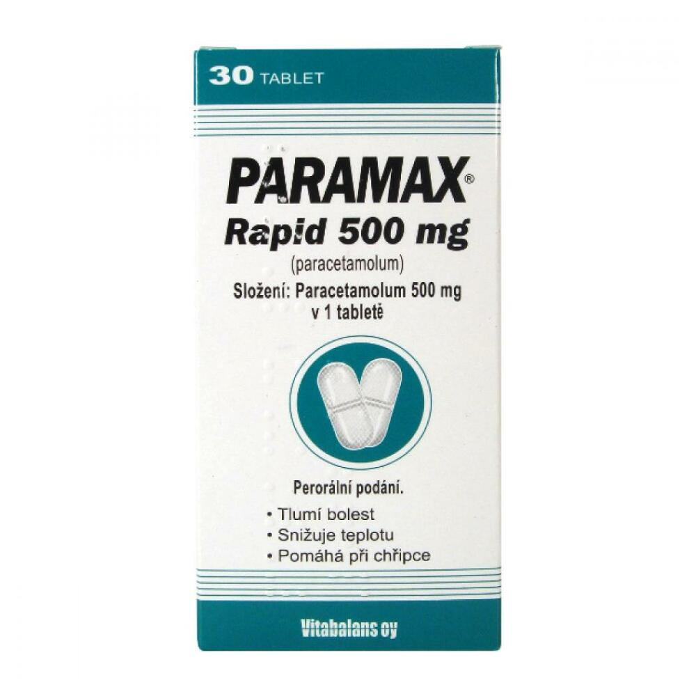 PARAMAX Rapid 500 mg 30 tablet