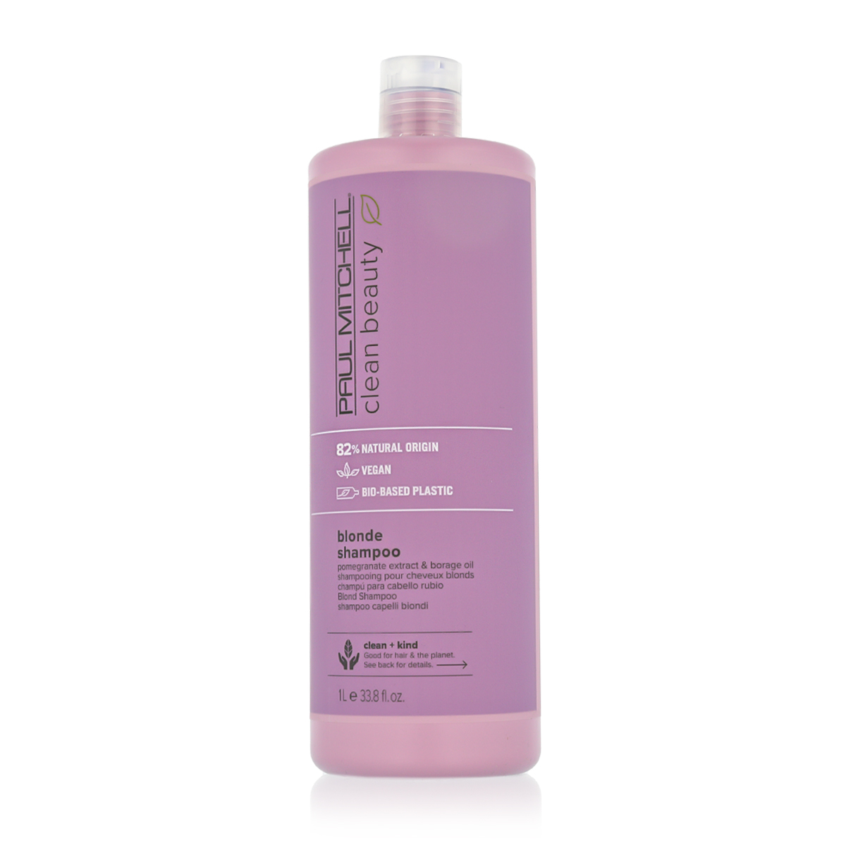 Paul Mitchell Clean Beauty Blonde Shampoo 1000 ml (Purple Cover)