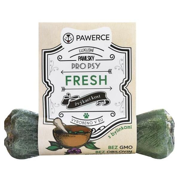 PAWERCE FRESH Žvýkací kost plněná pro psy 1 ks, Velikost: M