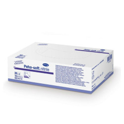 PEHA-SOFT Rukavice vyšetřující nitrilové bez pudru M 100ks