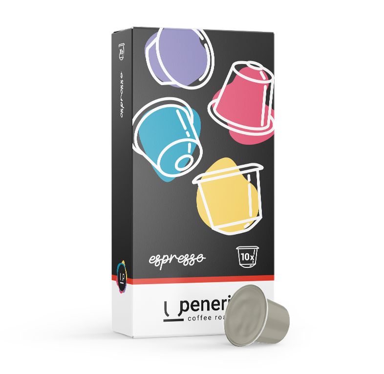 Penerini Espresso 100% arabika kávové kapsle 10 ks