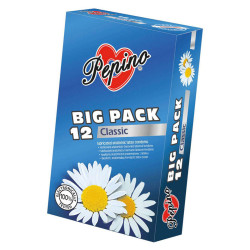 PEPINO Classic Big pack pánské kondomy 12 kusů