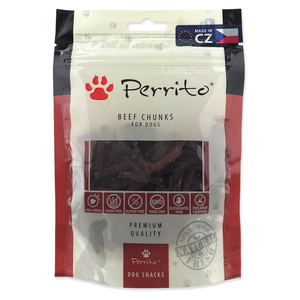PERRITO Beef chunks pochoutka pro psy 100 g