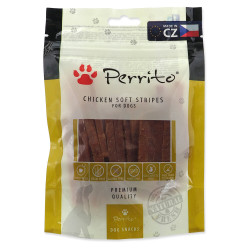 PERRITO Chicken soft stripes pochoutka pro psy 100 g