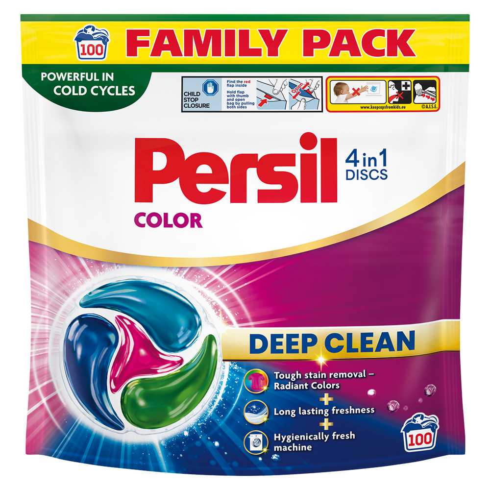 Persil Kapsle na praní Discs Deep Clean Color 100 ks