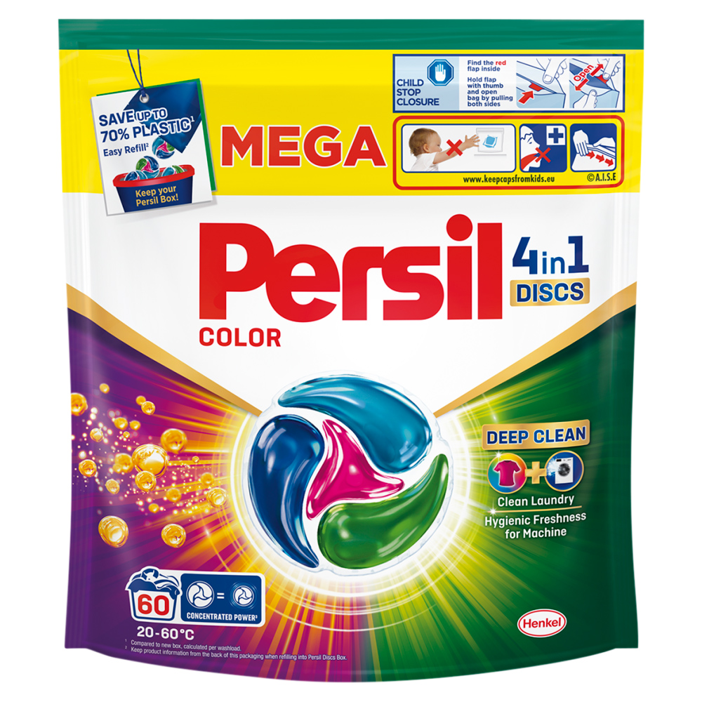Persil Kapsle na praní Discs Deep Clean Color 60 ks