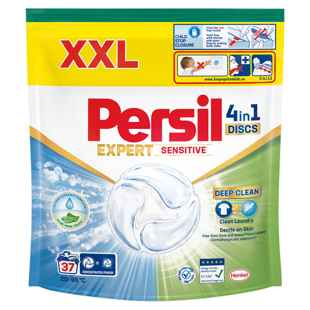 Persil Kapsle na praní Discs Expert Sensitive 37 ks