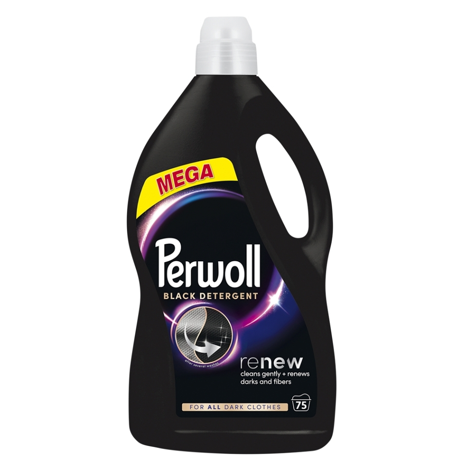 PERWOLL Prací gel Black 75 praní 3,75 l
