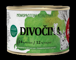 PET FARM FAMILY Divočina - konzerva pro psy 180 g