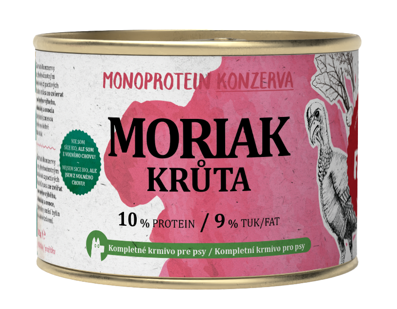 PET FARM FAMILY Moriak - konzerva pro psy 180 g