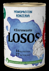 PET FARM FAMILY ZeroWaste Losos - konzerva pro psy 400 g