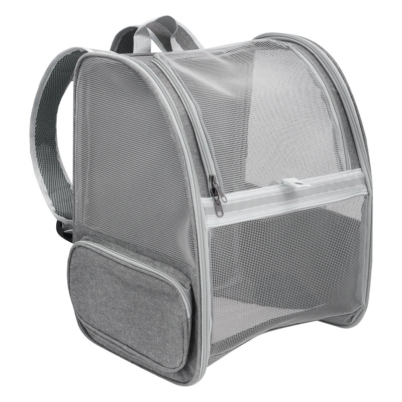 PetiGIO peti-to-Travel přepravní batoh pro psy a kočky Light Grey