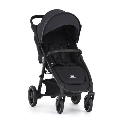 Petite&Mars Kočárek Street+ RWS Black Perfect Black