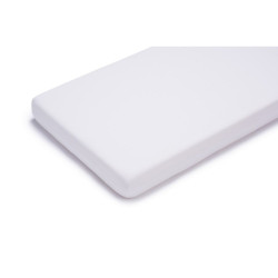 Petite&Mars Napínací prostěradlo nepromokavé Soft Dream Dry 120 x 60 White