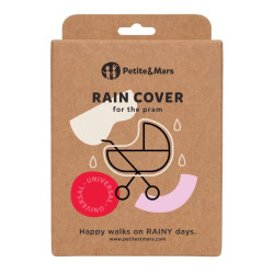 Petite&Mars Rainy Pram pláštěnka na hluboký kočárek