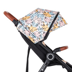 Petite&Mars Stříška na kočárek Street+ Limited 100 Faces