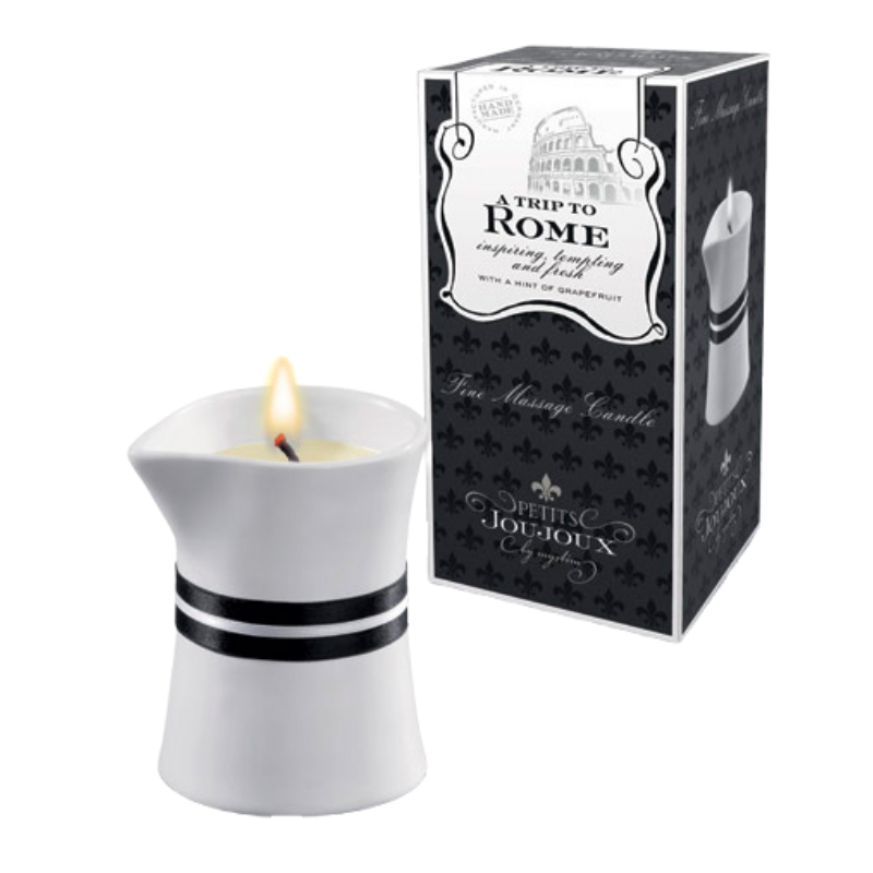 Petits Joujoux Masážní svíčka Rome 120g
