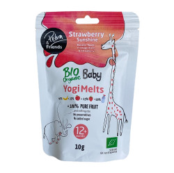 PETRA & FRIENDS Ovocné smoothie kousky s jahodami a kozím mlékem BIO 10 g