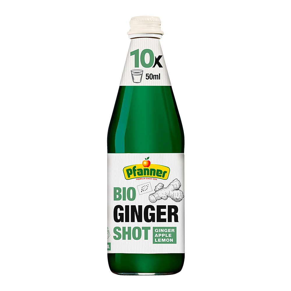 PFANNER Ginger shot BIO 500 ml