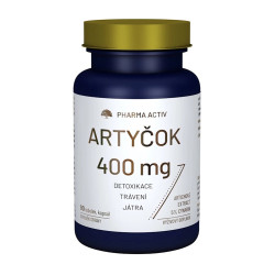 PHARMA ACTIV Artyčok 400mg 90 tobolek