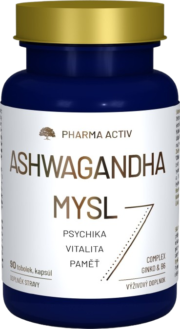 PHARMA ACTIV Ashwagandha mysl 90 tobolek