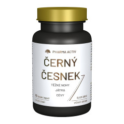 PHARMA ACTIV Černý česnek 60 tobolek