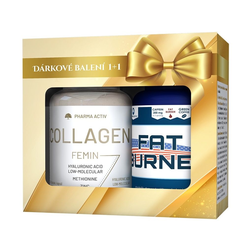 Pharma Activ Collagen Femin + Fat Burner 90 tobolek + 90 kapslí