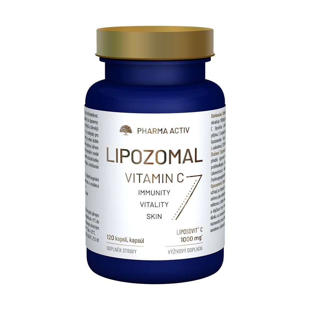 Pharma Activ Lipozomal Vitamín C 1000 mg 120 kapslí