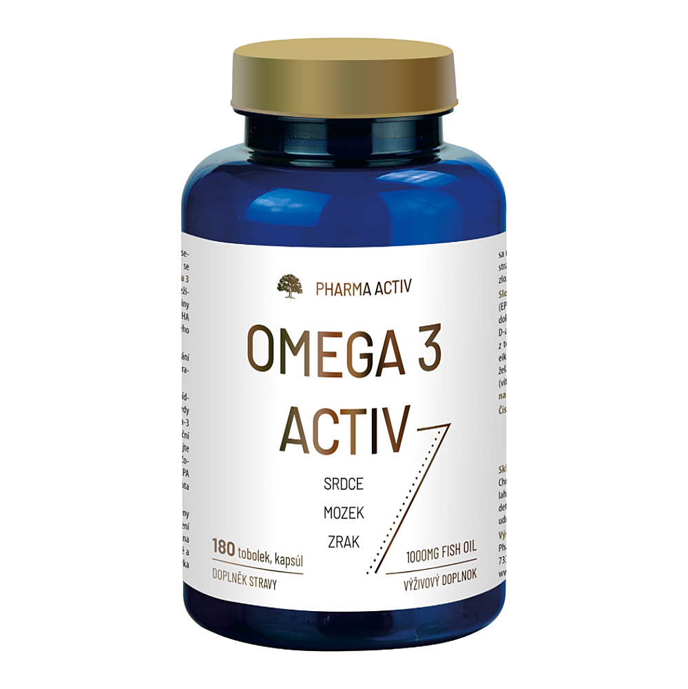 PHARMA ACTIV Omega 3 180 tobolek