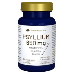 PHARMA ACTIV Psyllium 650mg 120 tobolek