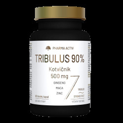 PHARMA ACTIV TRIBULUS 90% Kotvičník 500 mg 90 tobolek