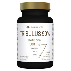 PHARMA ACTIV Tribulus 90% kotvičník 500 mg 90 tobolek