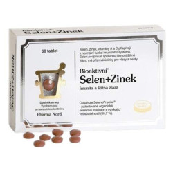 PHARMA NORD Bioaktivní selen + zinek 60 tablet