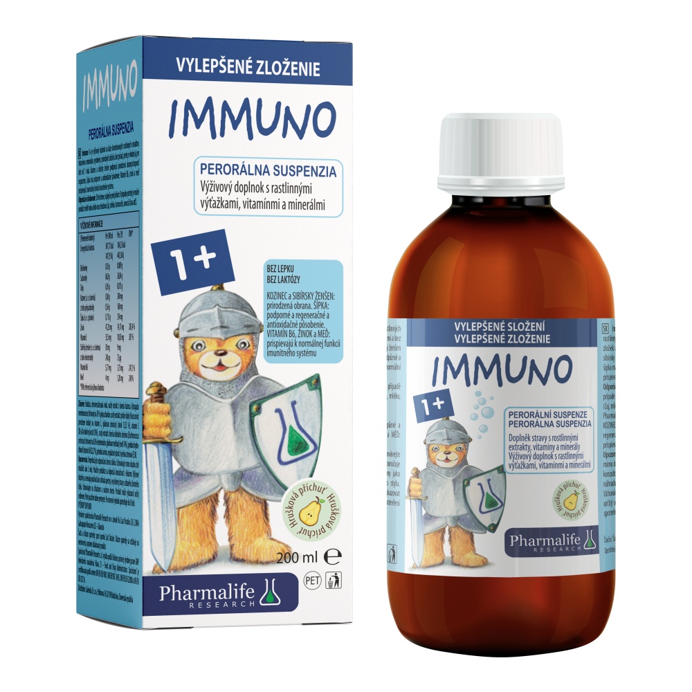 Pharmalife Immuno 1r+ perorální suspenze 200 ml