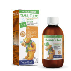 Pharmalife Tussiflux 1r+ perorální suspenze 200 ml